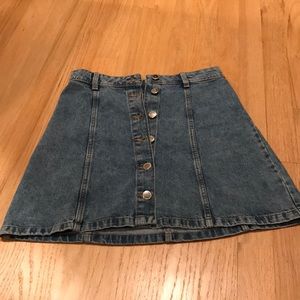 Jean skirt